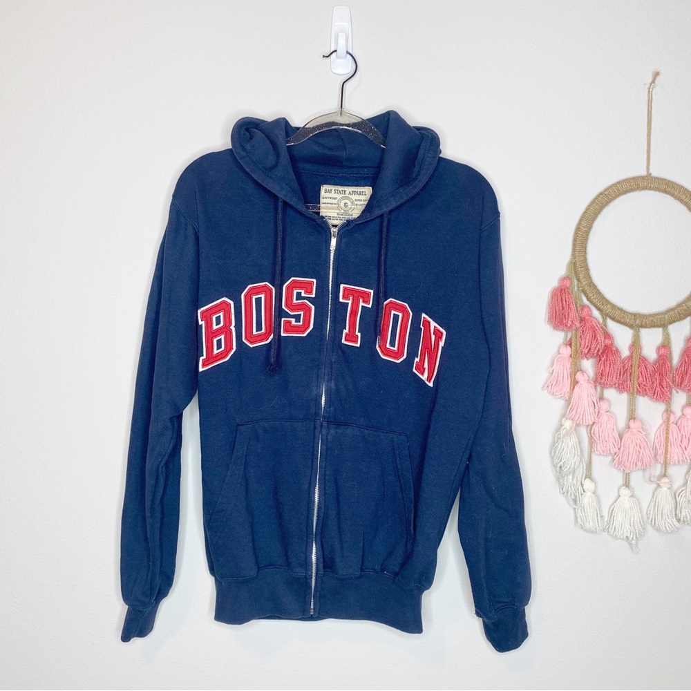 Boston Zip Up Hoodie
